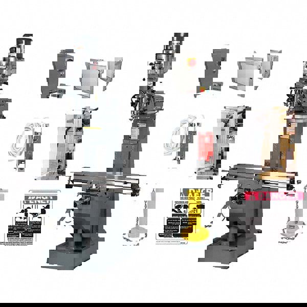 Knee Milling Machine: 6.75 x 18.75